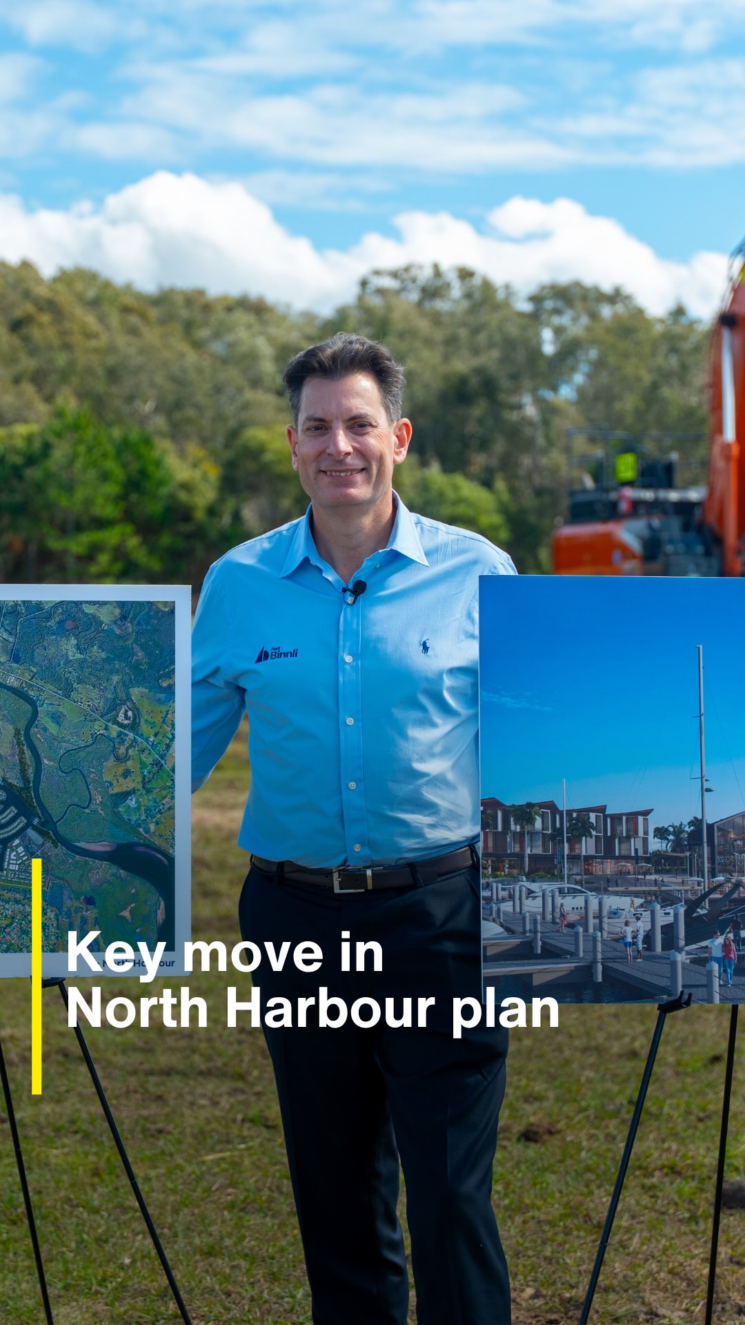 Moreton Daily: North Harbour Sod Turning